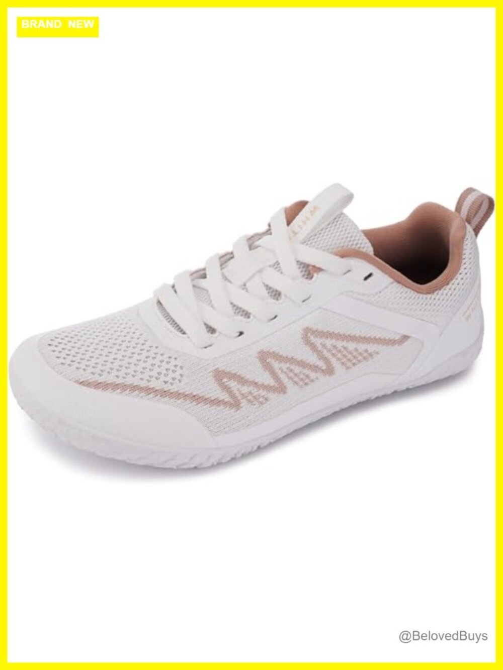 Wide Toe Box Zero Drop Barefoot Athletic Sneakers